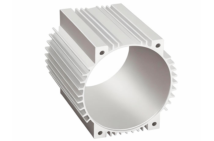 鋁型材定制開模電機(jī)殼鋁型材-1