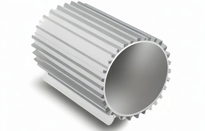 鋁型材定制開模電機(jī)殼鋁型材-3